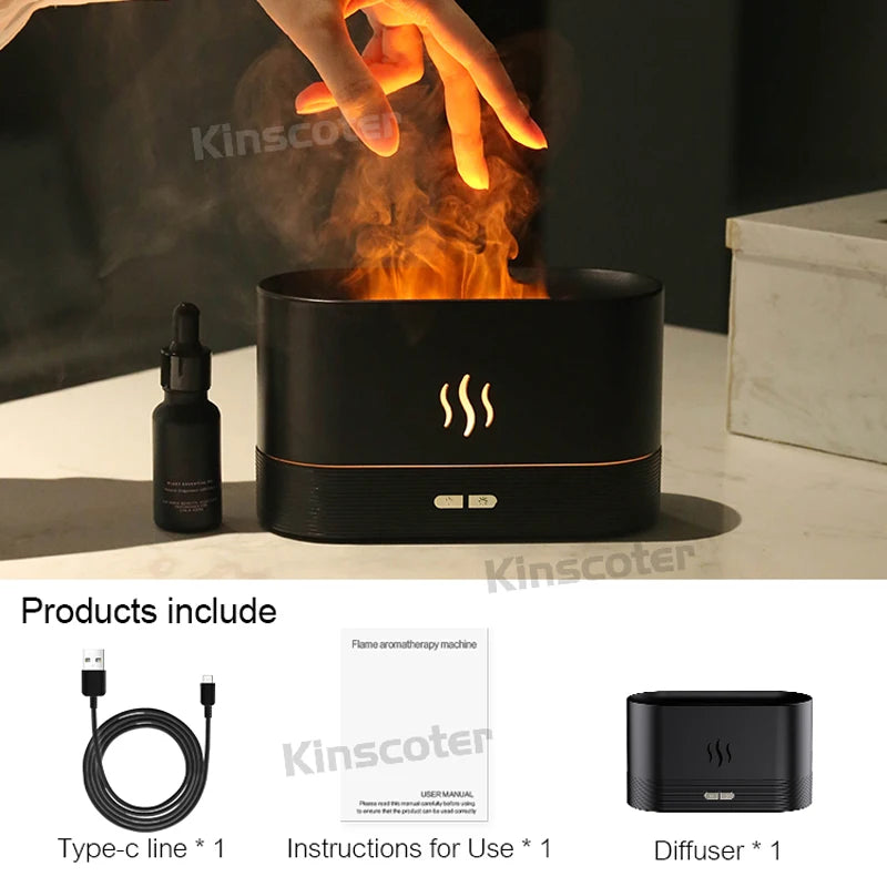 Ultrasonic Aroma Diffuser & Cool Mist Humidifier