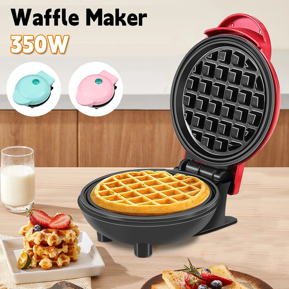 Mini Electric Non-Stick Waffle Maker