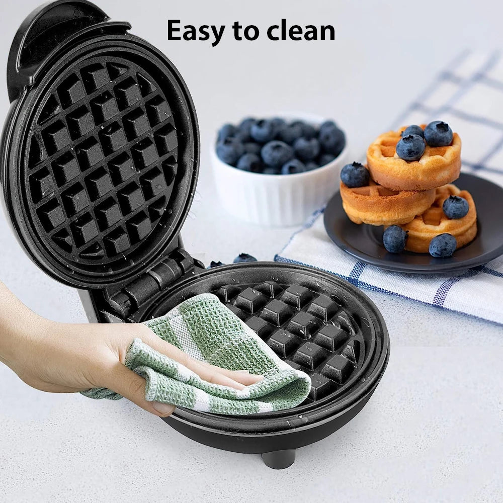 Mini Electric Non-Stick Waffle Maker