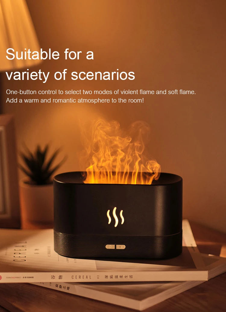 Ultrasonic Aroma Diffuser & Cool Mist Humidifier