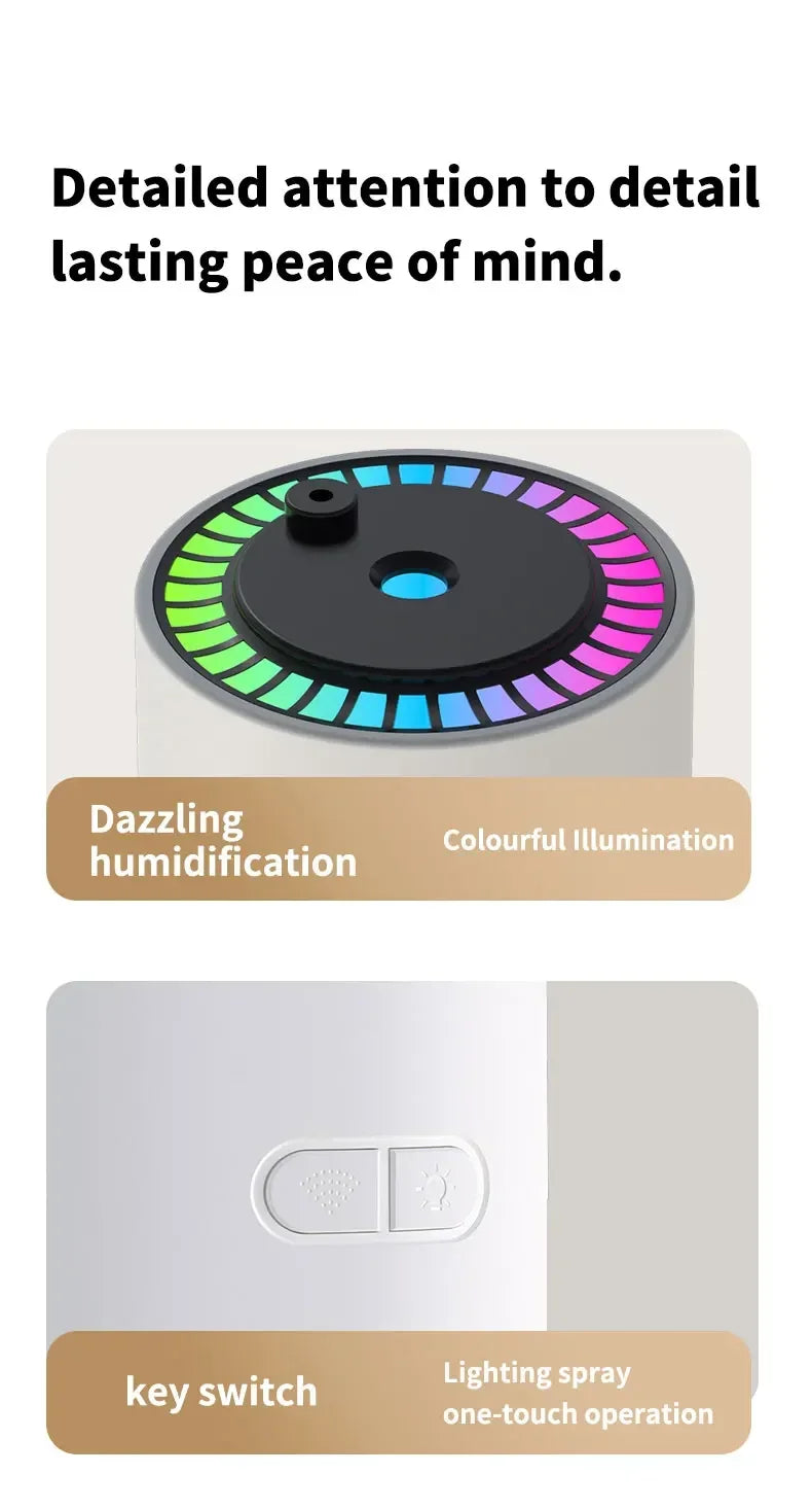 Starry Sky USB Aromatherapy Humidifier, Essential Oil Atomizer