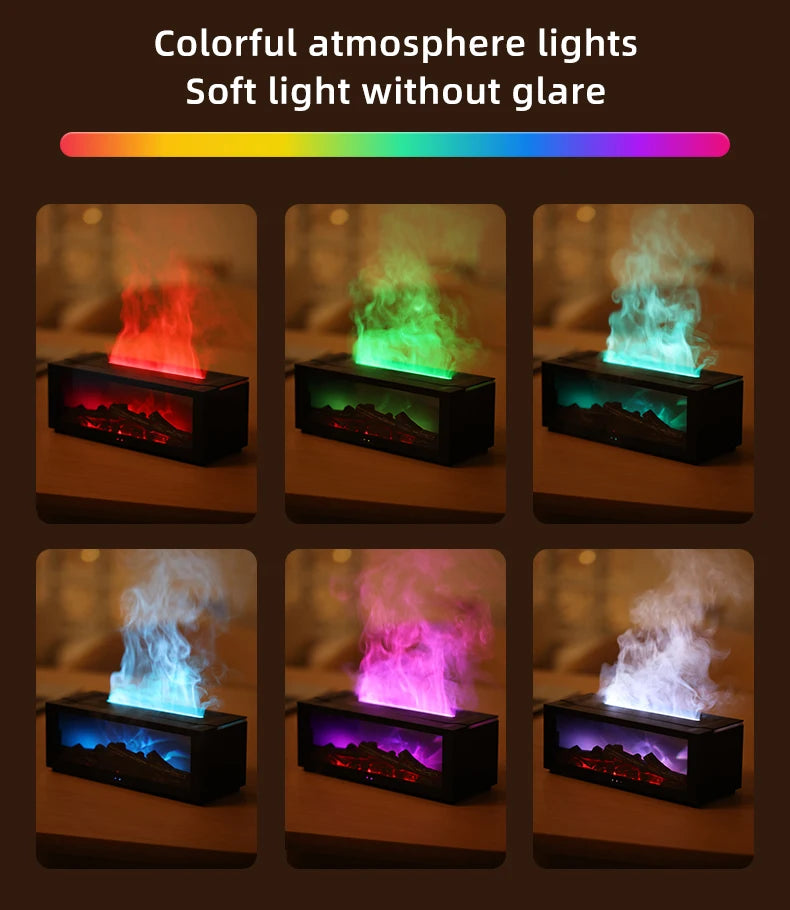 Fireplace Humidifier & Essential Oil Diffuser