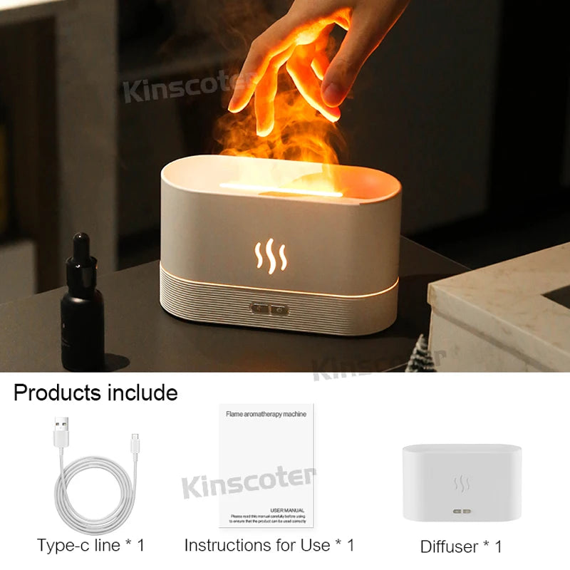 Ultrasonic Aroma Diffuser & Cool Mist Humidifier