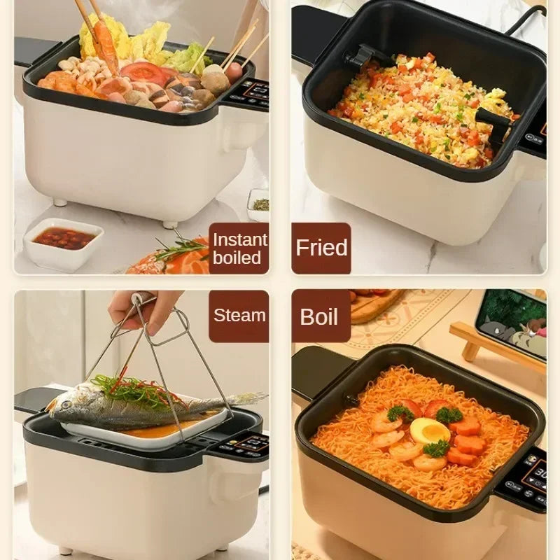 Smart Kitchen Robot with Automatic Stir-Fry Rotation
