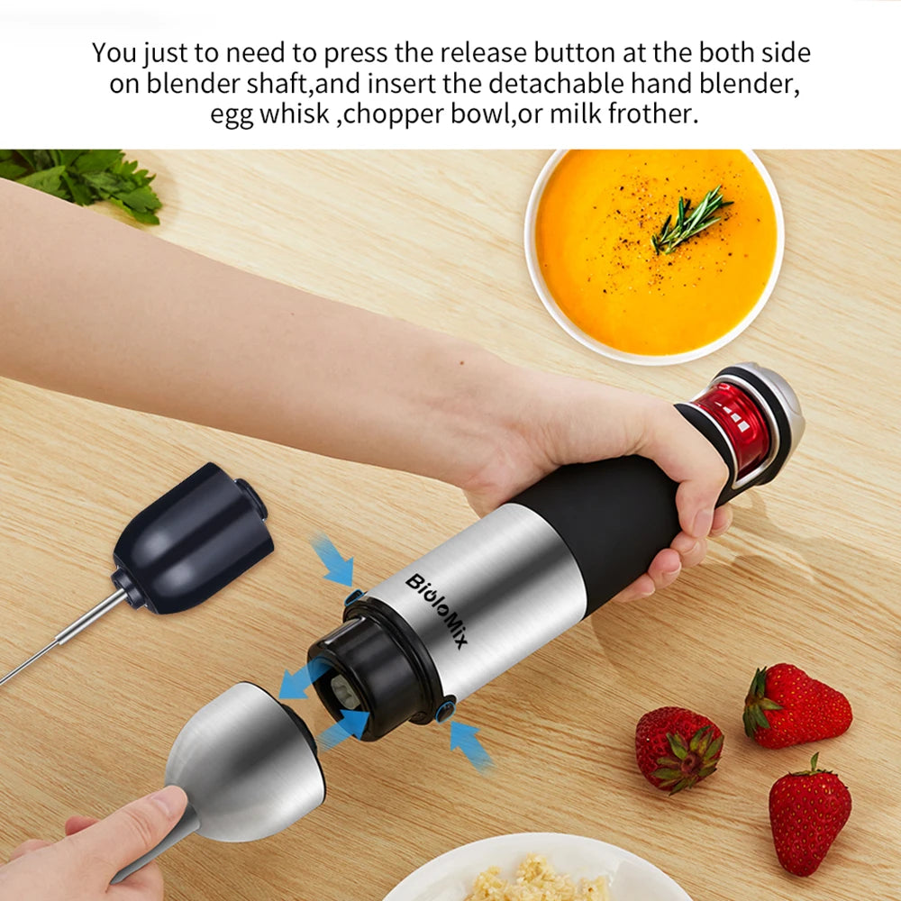 BioloMix 5-in-1 Hand Blender Set