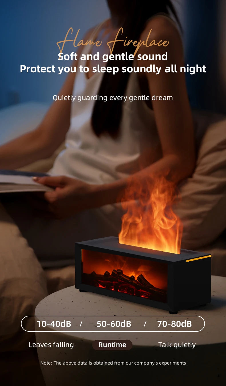 Fireplace Humidifier & Essential Oil Diffuser