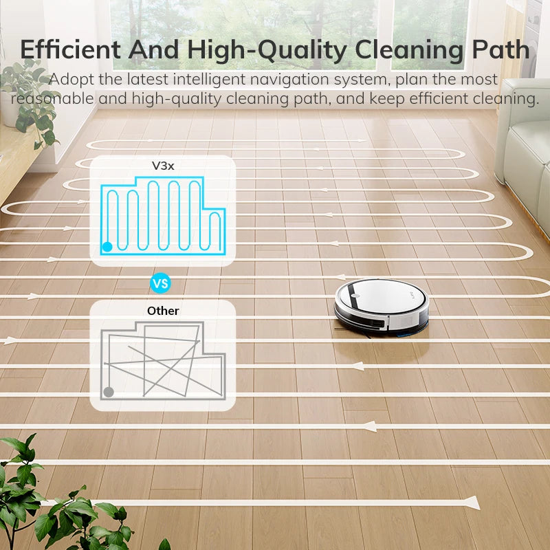 Robot Vacuum & Mop Combo, 3000Pa, Alexa/Google Compatible