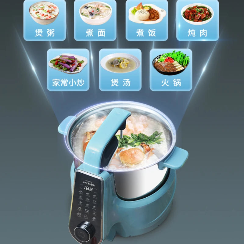 Smart Multifunctional Automatic Cooking Robot