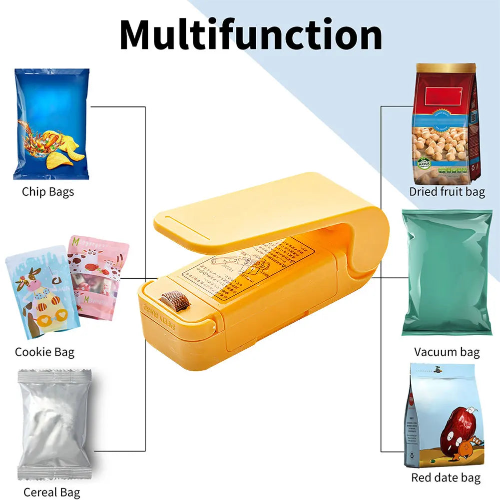 Mini Heat Sealing Machine for Food & Snacks