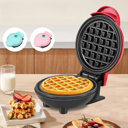 Mini Electric Non-Stick Waffle Maker