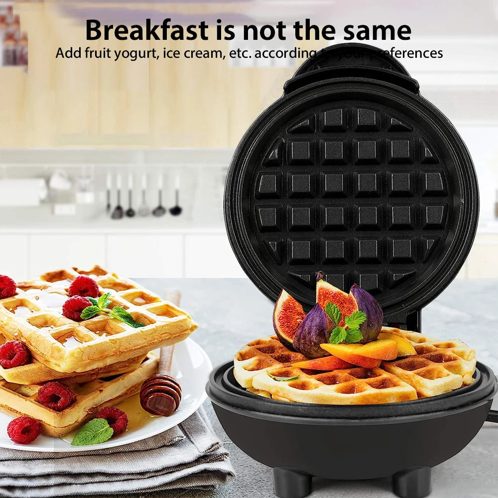 Mini Electric Non-Stick Waffle Maker