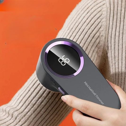 LED Digital Lint Remover USB Rechargeable Fabric Shaver