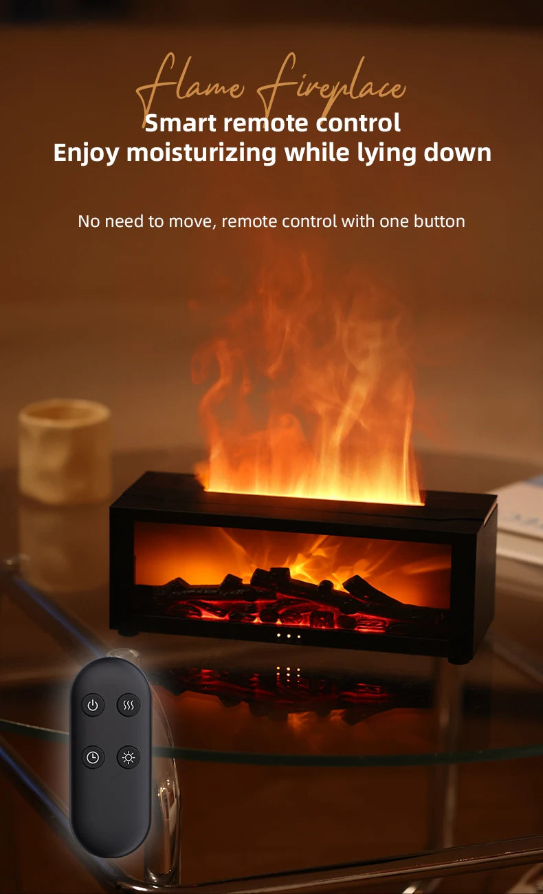 Fireplace Humidifier & Essential Oil Diffuser