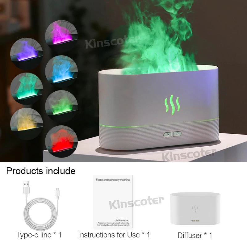 Ultrasonic Aroma Diffuser & Cool Mist Humidifier