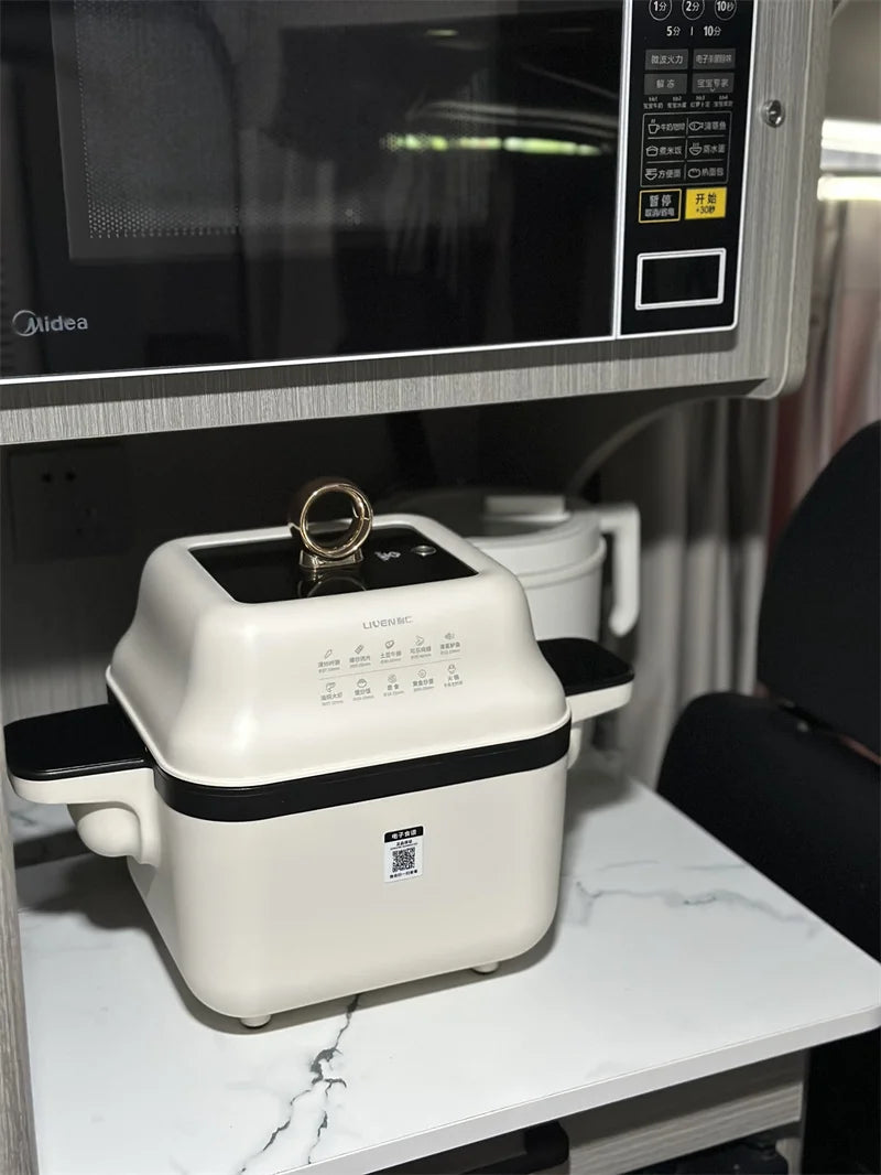 Smart Kitchen Robot with Automatic Stir-Fry Rotation
