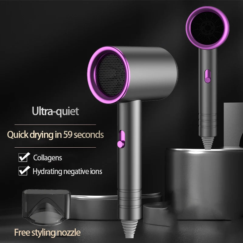 Professional Quick Dry Hair Dryer & Brush
