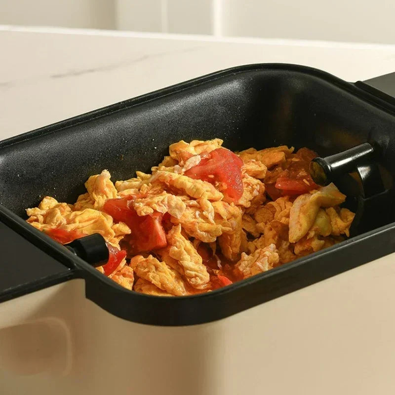 Smart Kitchen Robot with Automatic Stir-Fry Rotation