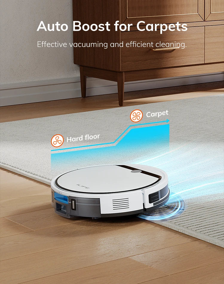 Robot Vacuum & Mop Combo, 3000Pa, Alexa/Google Compatible
