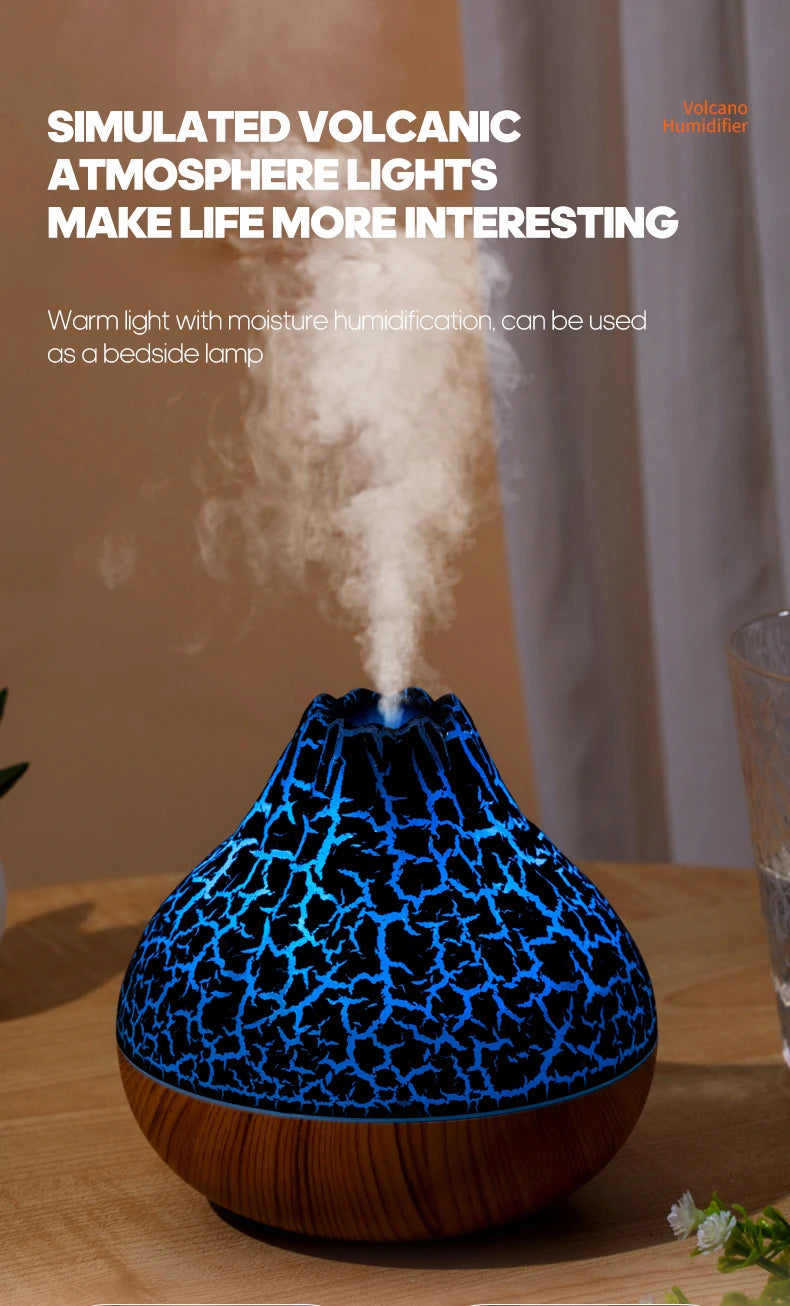 Volcano USB Air Humidifier with LED