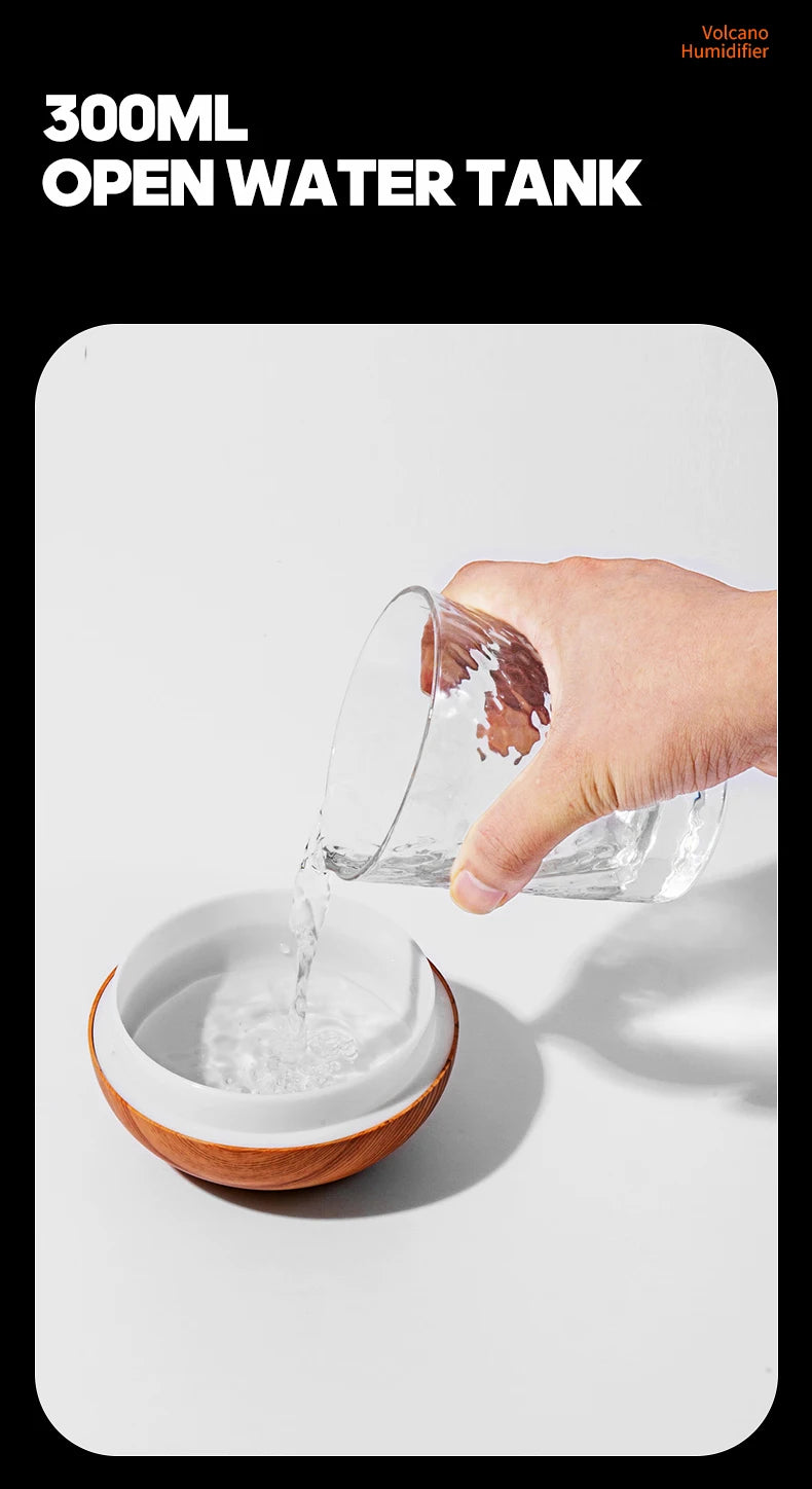 Volcano USB Air Humidifier with LED