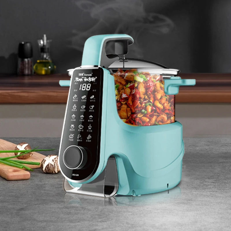 Smart Multifunctional Automatic Cooking Robot