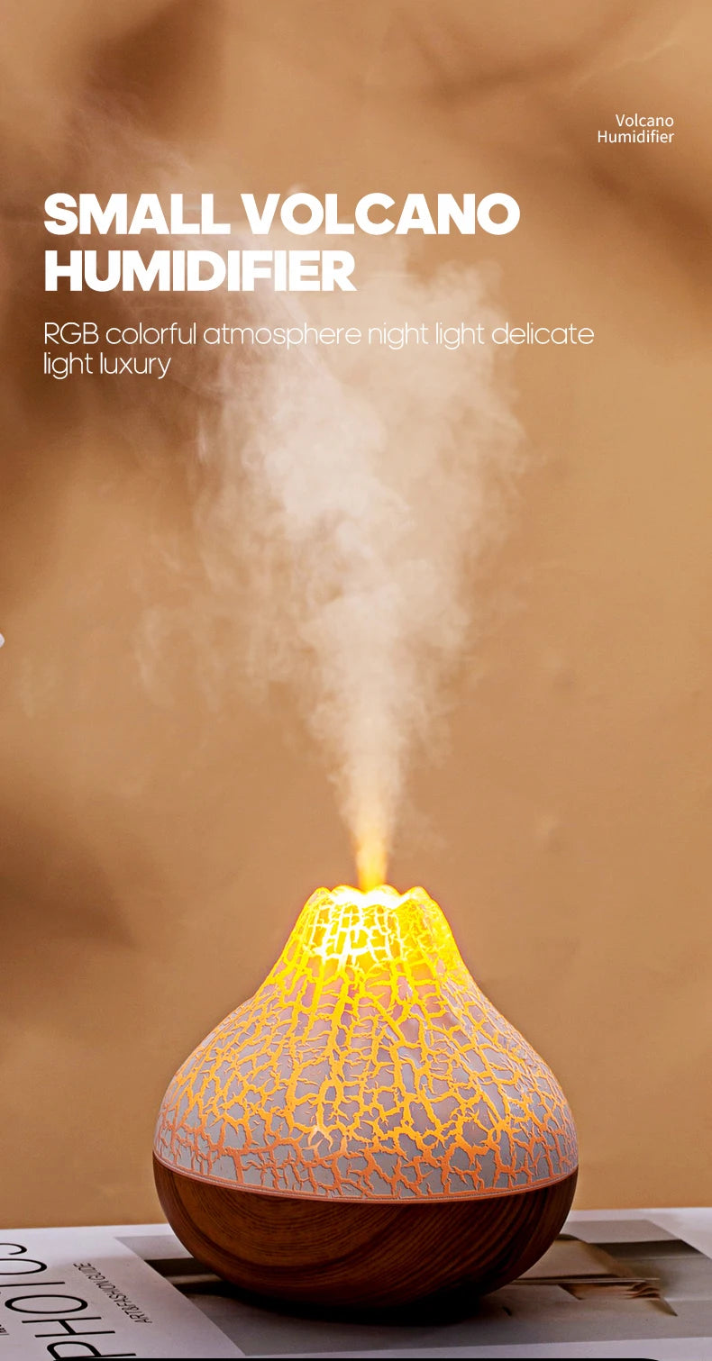 Volcano USB Air Humidifier with LED