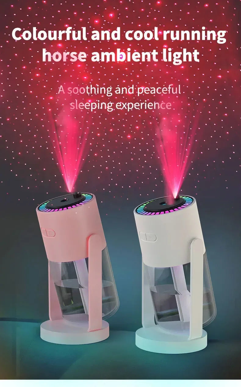 Starry Sky USB Aromatherapy Humidifier, Essential Oil Atomizer