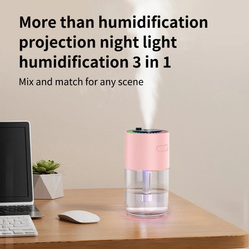 Starry Sky USB Aromatherapy Humidifier, Essential Oil Atomizer
