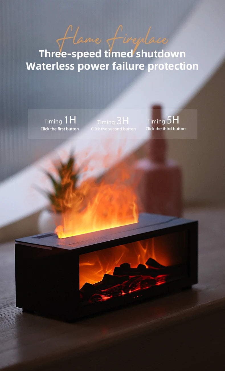 Fireplace Humidifier & Essential Oil Diffuser