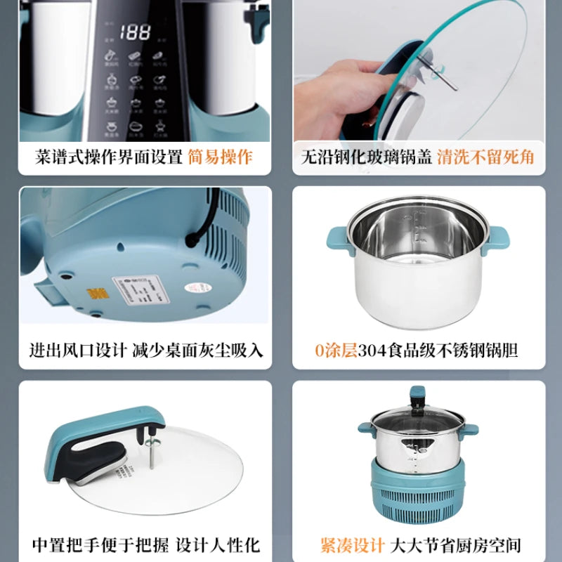 Smart Multifunctional Automatic Cooking Robot