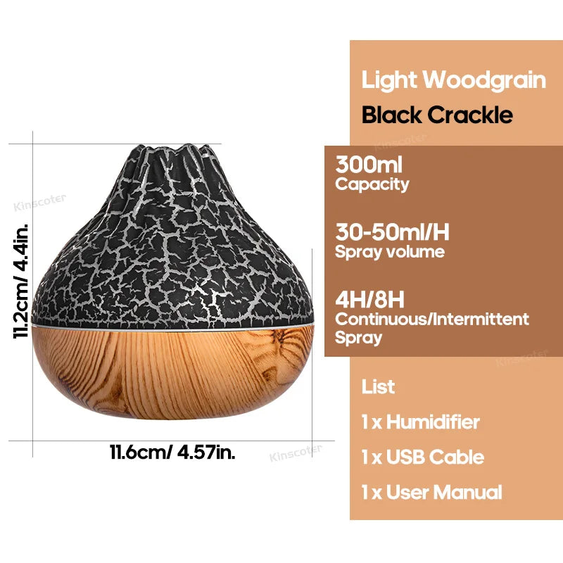 Volcano USB Air Humidifier with LED