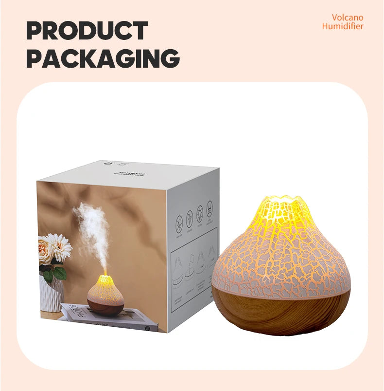 Volcano USB Air Humidifier with LED