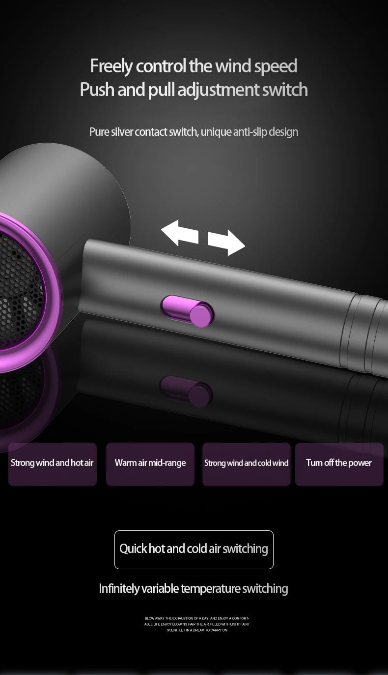 Professional Quick Dry Hair Dryer & Brush