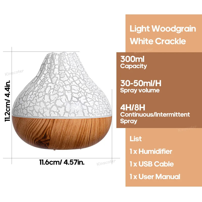Volcano USB Air Humidifier with LED