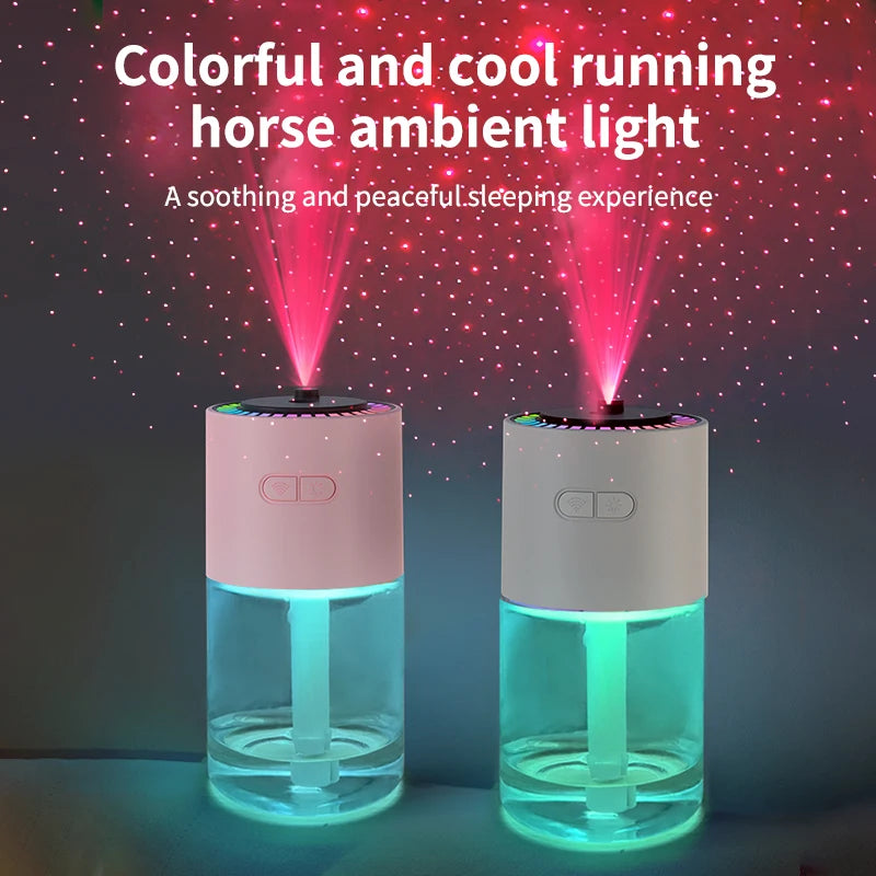 Starry Sky USB Aromatherapy Humidifier, Essential Oil Atomizer