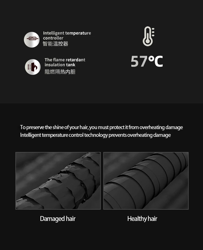 Professional Quick Dry Hair Dryer & Brush