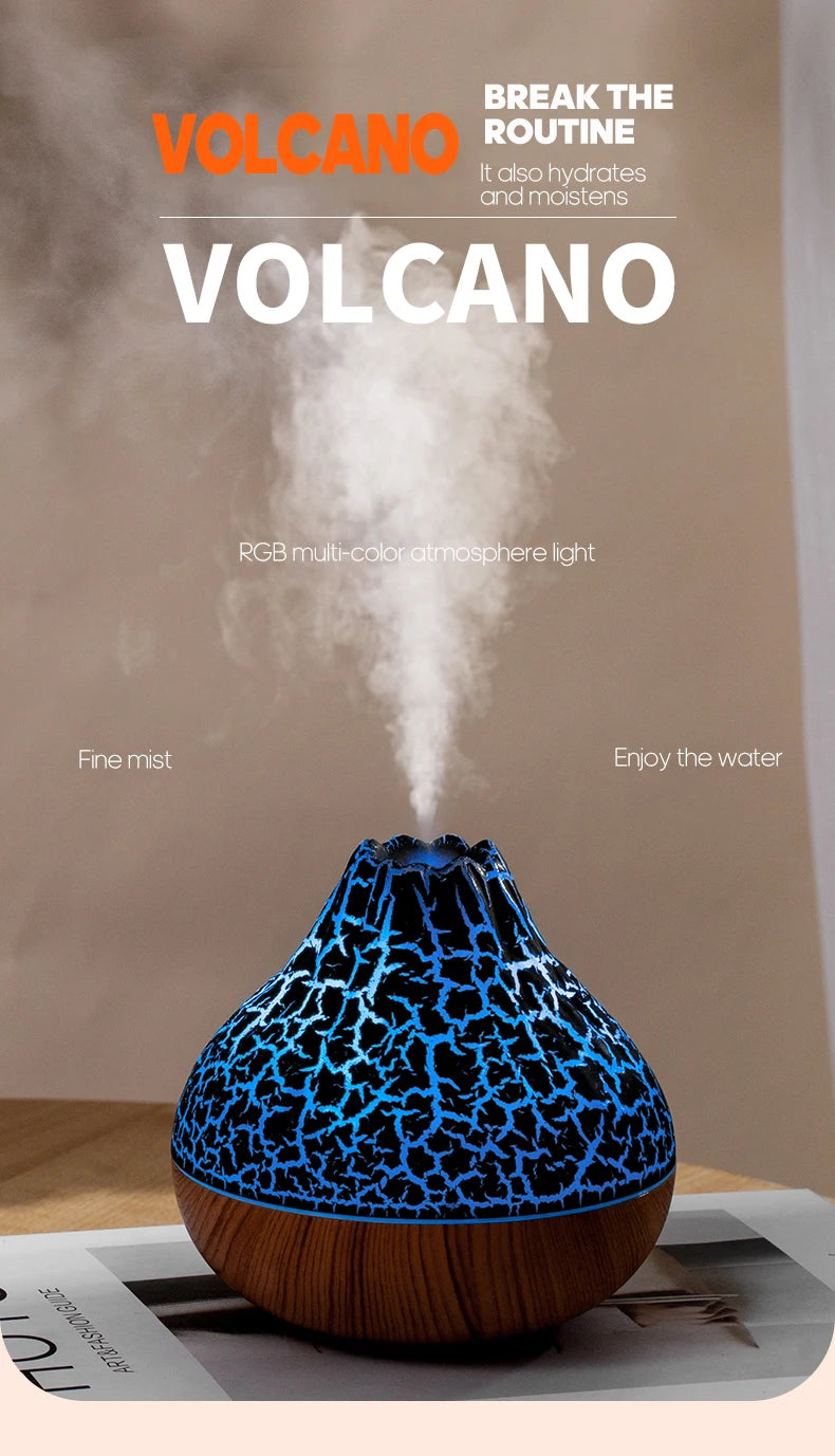 Volcano USB Air Humidifier with LED